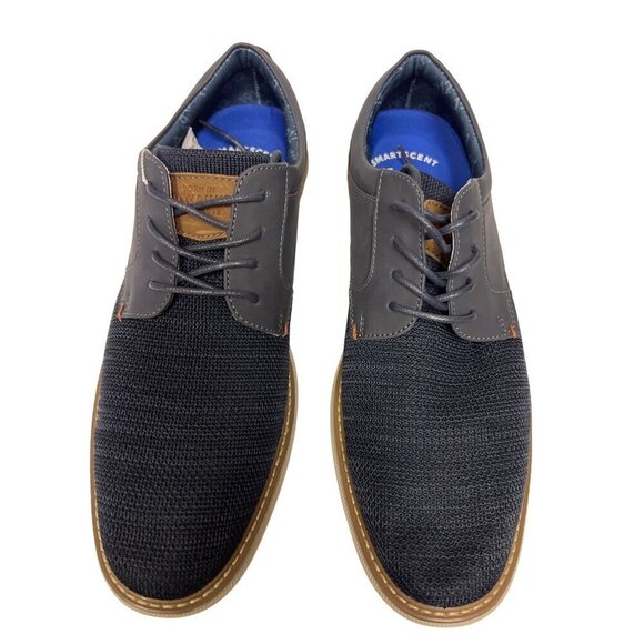 NEW! Nunn Bush Chase Oxford Navy Blue Lace Up Men\'s Shoes Size 8
